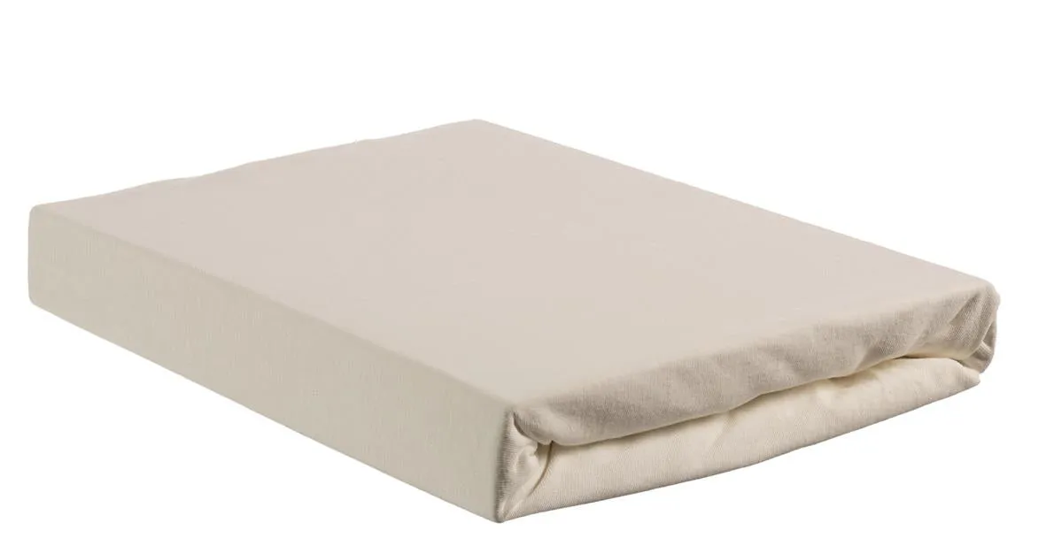 Beddinghouse Jersey laken 100x200 offwhite bomull