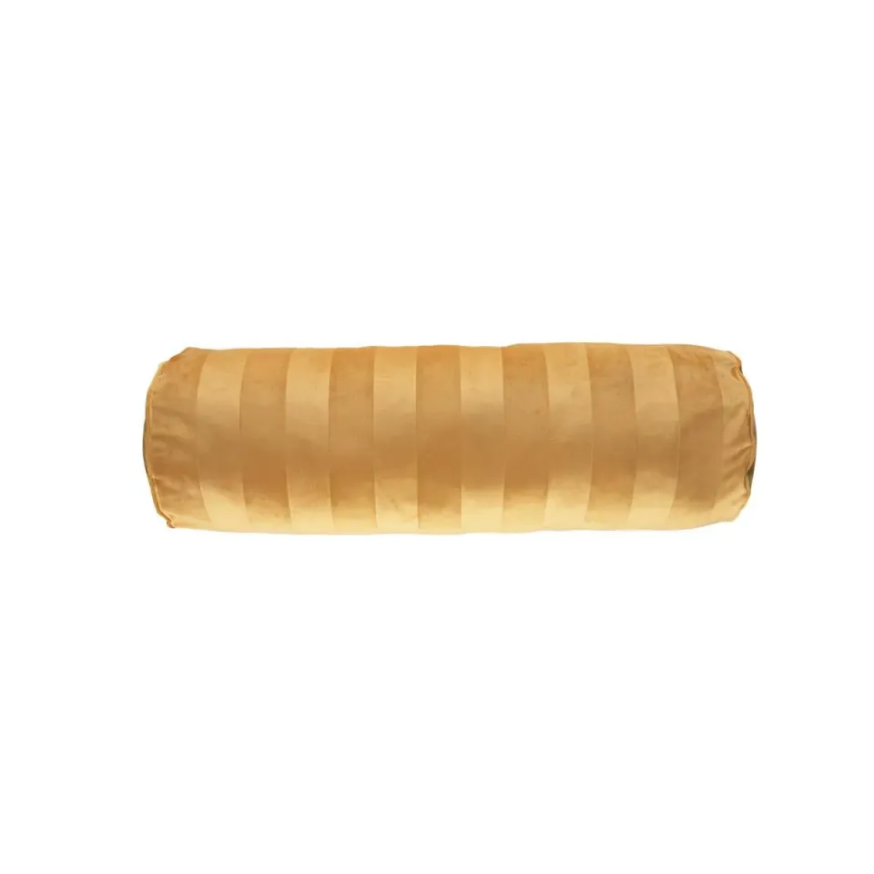 KAAT Amsterdam Softy Stripe pyntepute 22x70 gul velur
