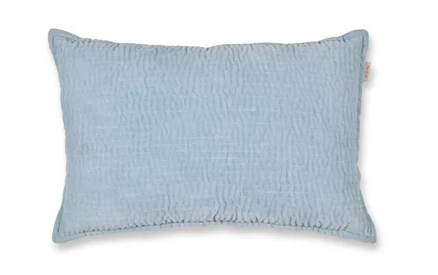 Pip Studio Velvet Sky pyntepute 40x60 lyseblå