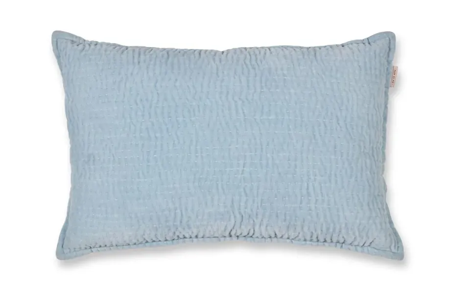 Pip Studio Velvet Sky pyntepute 40x60 lyseblå